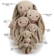 Load image into Gallery viewer, Jellycat Bashful Beige Bunny
