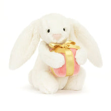 Load image into Gallery viewer, Jellycat Bashful Bunny With Present Little
