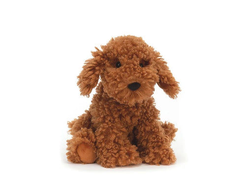 Jellycat Dapper Dog Cooper Labradoodle Pu - Front & Company: Gift Store