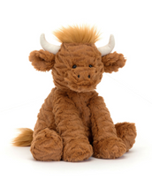 Load image into Gallery viewer, Jellycat Fuddlewuddle Highland Cow
