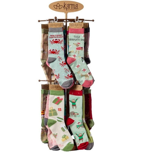 Holiday Crew Sock Assorted