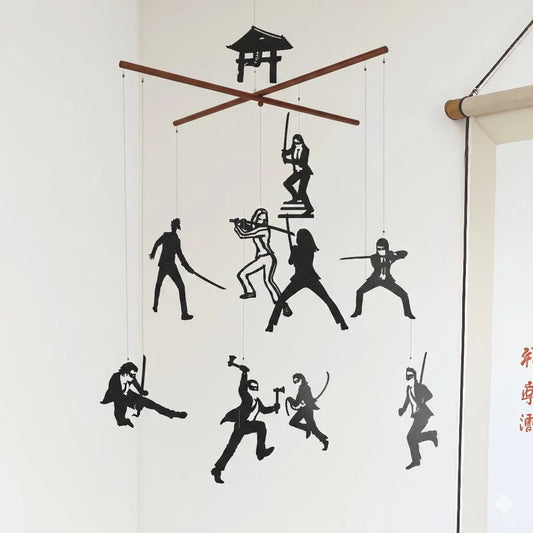 French Hanging Decoration/Mobile: Kill Bill