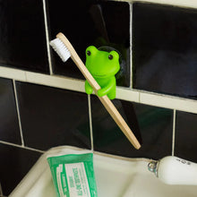 Load image into Gallery viewer, Frog Toothbrush Holder
