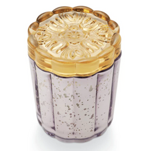 Load image into Gallery viewer, Lavender La La GBL Flourish Glass Candle
