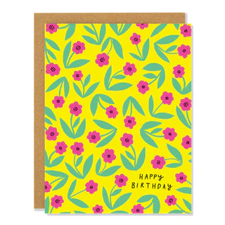 Little Flower Birthday Card