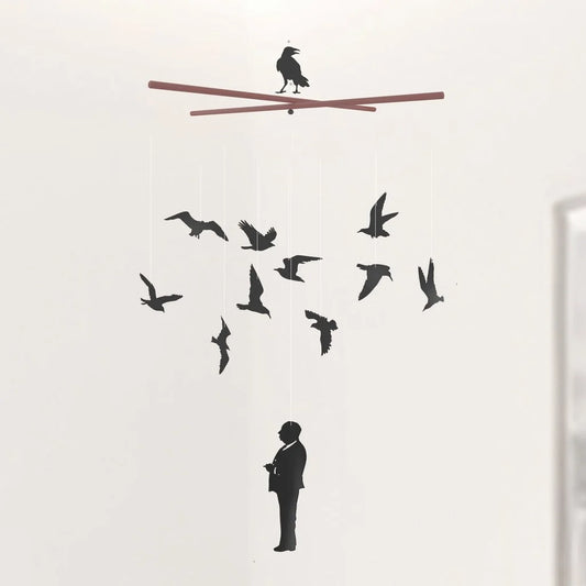 French Decoration/Mobile: The Birds The Birds - Hitchcock Hang