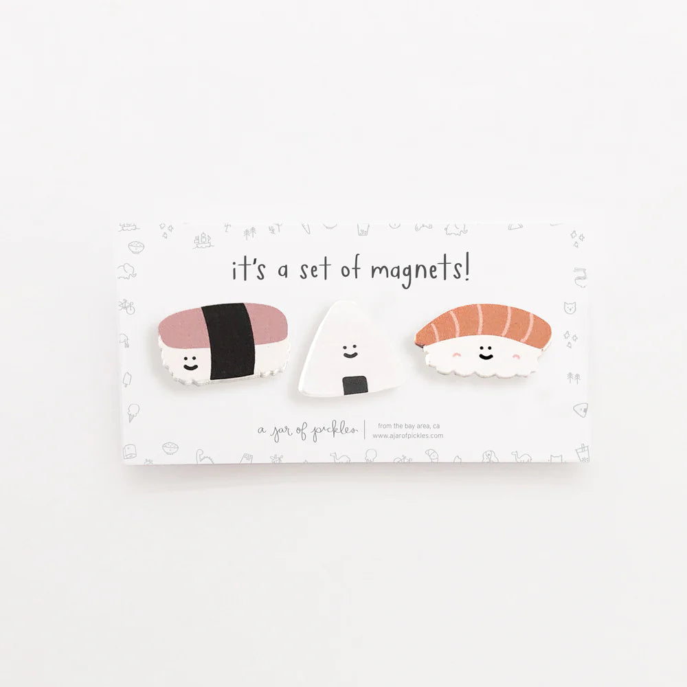 Tokyo Wood Magnet Set of 3