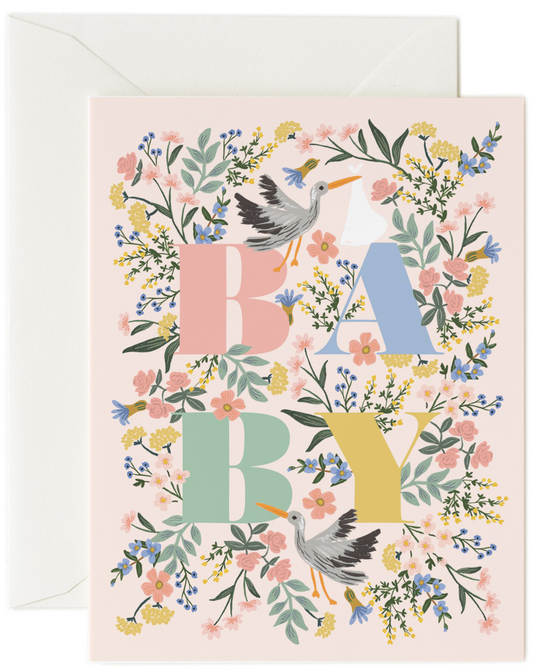 Mayfair Baby Card