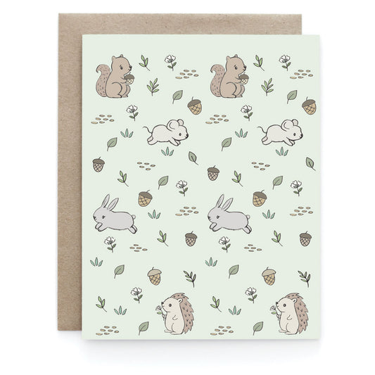 Meadow Creatures – Greeting Card