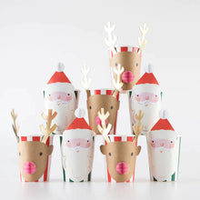 Load image into Gallery viewer, Meri Meri Christmas Honeycomb Cups
