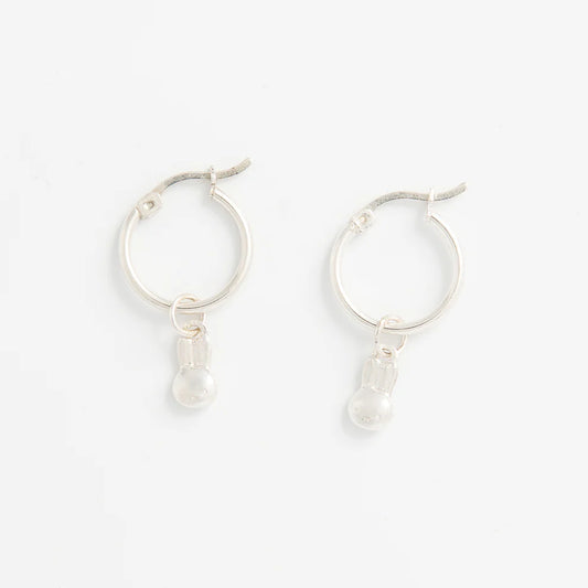 Miffy In The Moon Sterling Silver Earrings