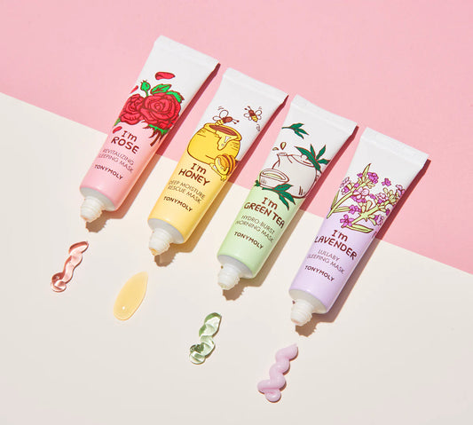 Tonymoly Korea Mini Wash Off Masks Lavender