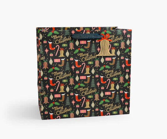 Rifle Paper Co - Deck The Halls Lg Gift Bag