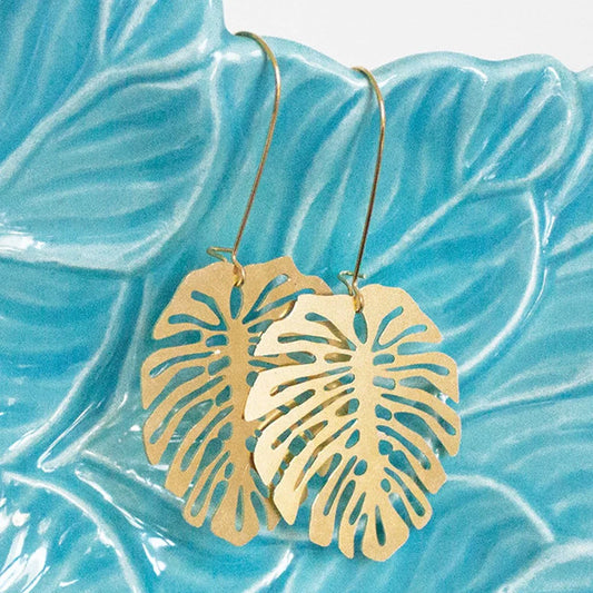 Monstera Deliciosa Leaf Er Gld
