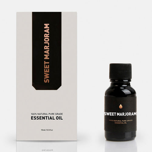 Sweet Marjoram Essential Oil 0.5 Fl oz - Front & Company: Gift Store