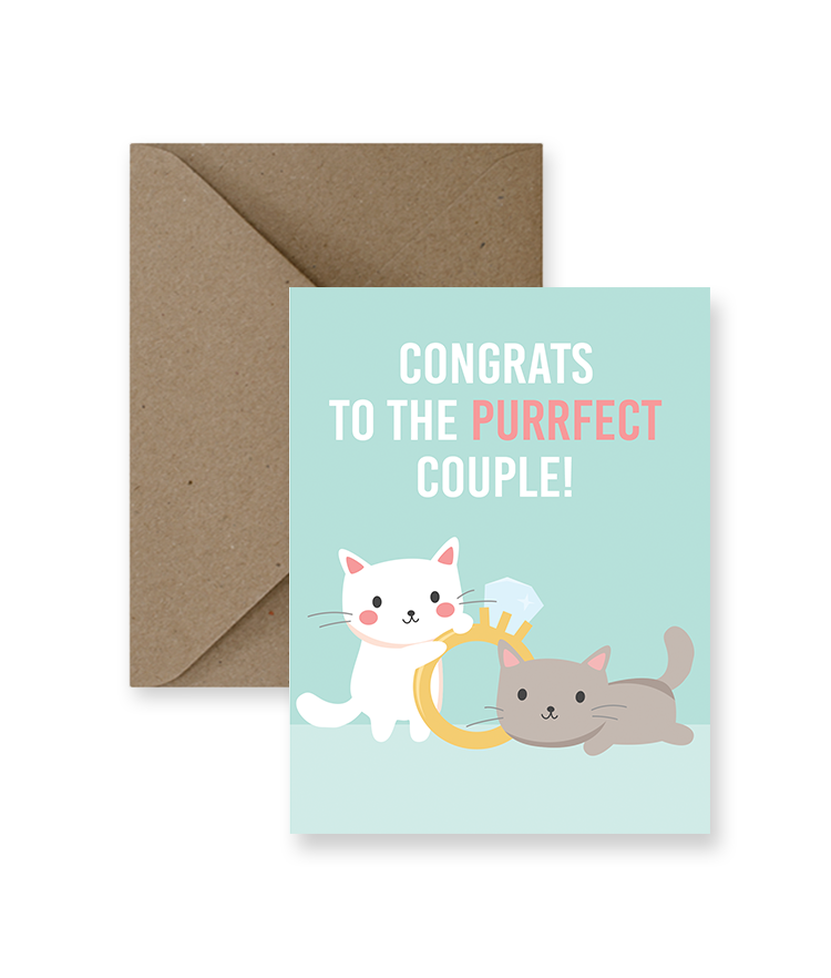 Congrats To The Purrfect Couple