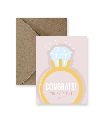 Congrats! You Put A Ring On It - Front & Company: Gift Store