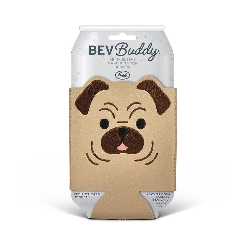 Bev Buddy - Dog Drink Sleeve-Pug
