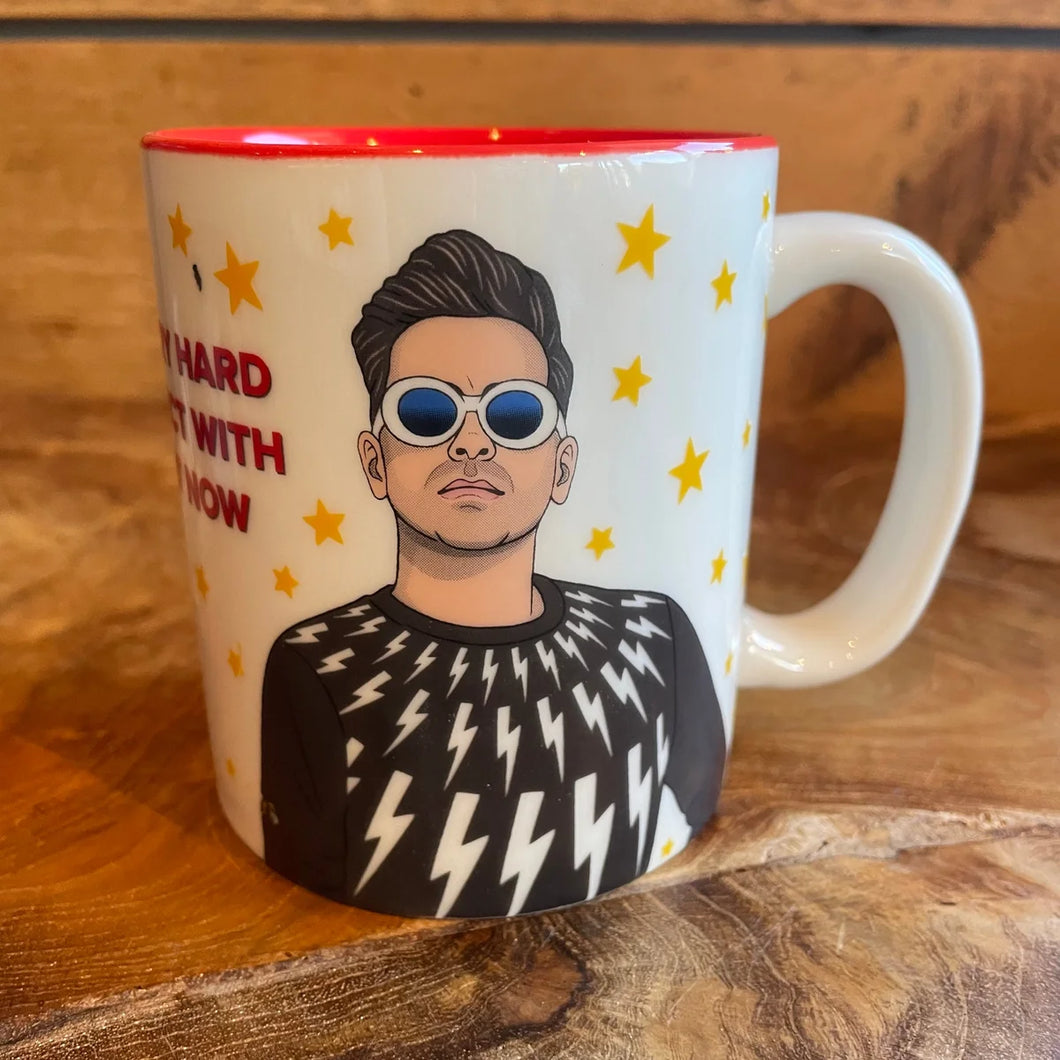 Schitt’s Creek-David-I’m Trying Very Hard Not To Connect Mug