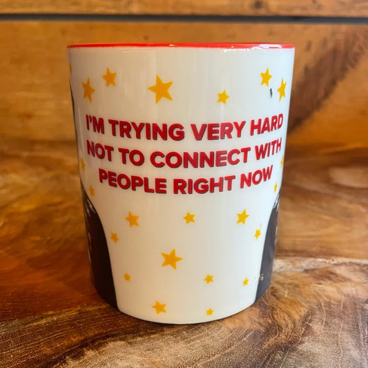 Schitt’s Creek-David-I’m Trying Very Hard Not To Connect Mug