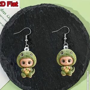 Labubu 2D earrings