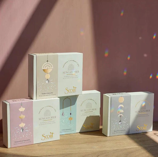 Scout Curated Wears Brass, Semi Precious Gemstones and Cyrstal Suncatchers