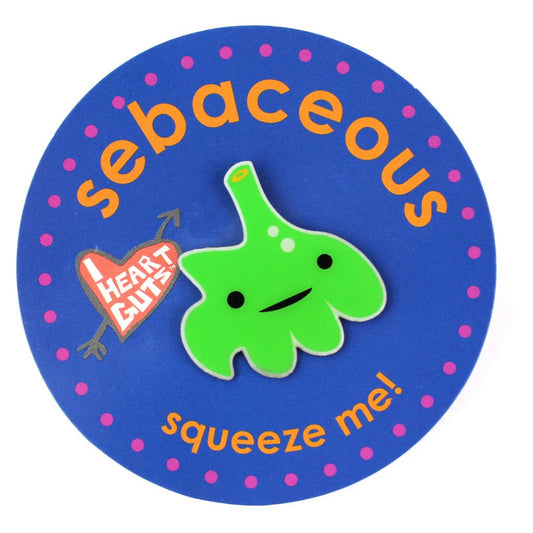 Sebaceous Gland Lapel Pin