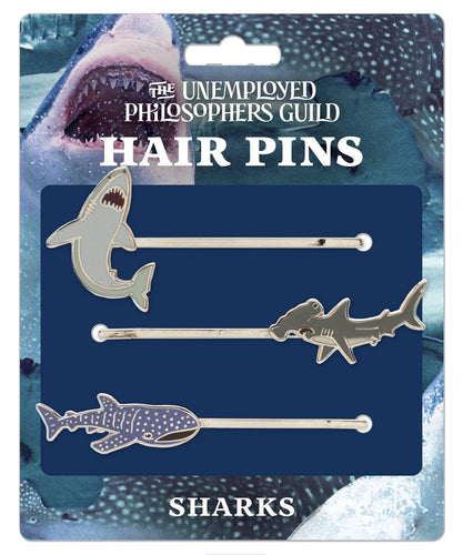 Shark Hair Pins set - Front & Company: Gift Store