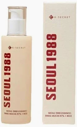 ksecret seoul 1988 essence snail mucin 97% + rice