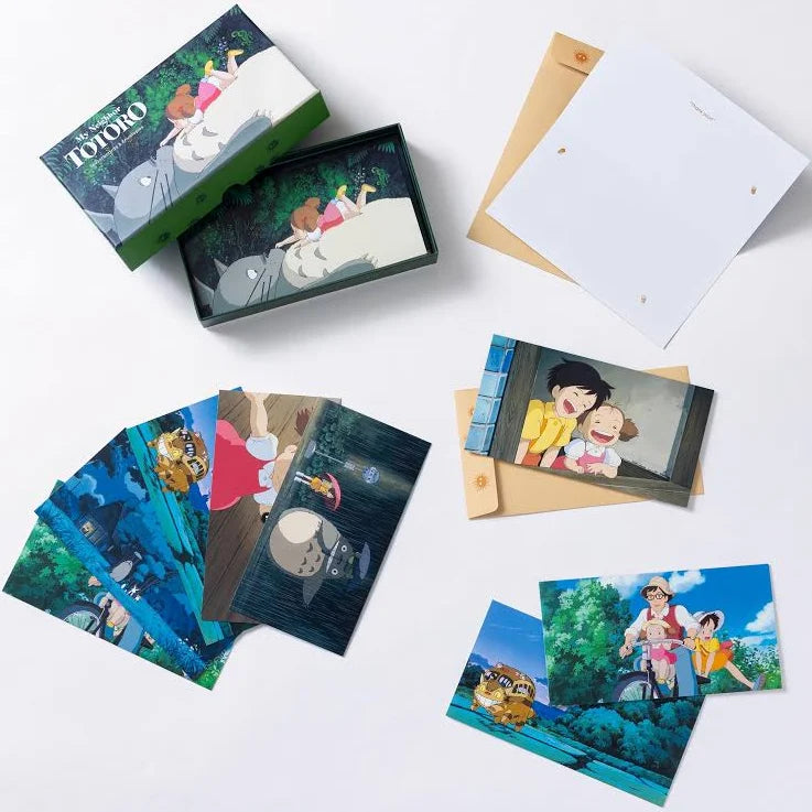 Studio Ghibli My Neighbor Totoro Notecards - 8 designs, 16 total