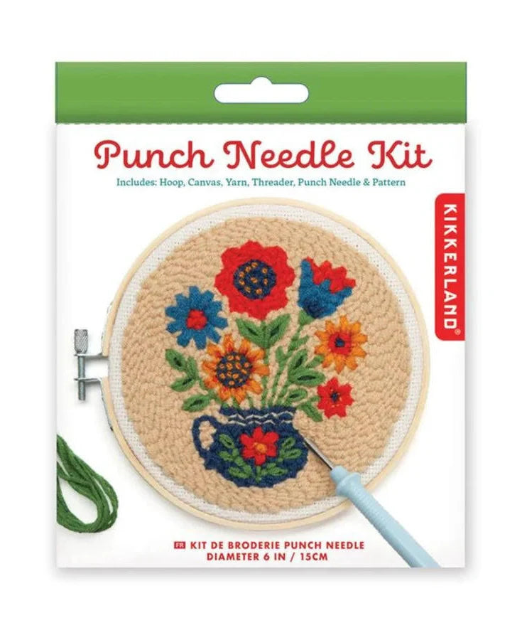 Flower Bouquet Punch Needle