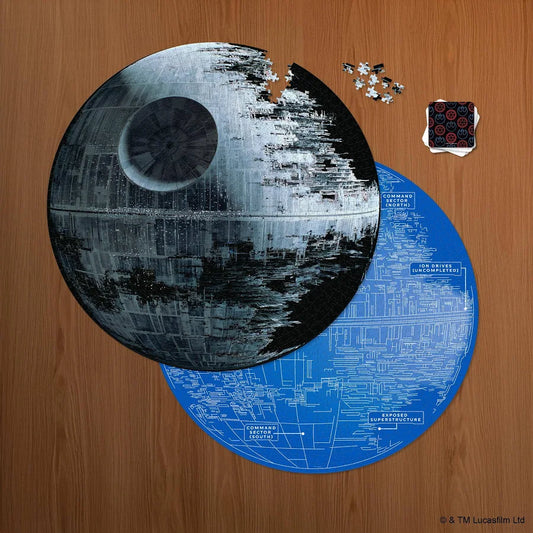 Star Wars Death Star Jigsaw Puzzle & Trivia