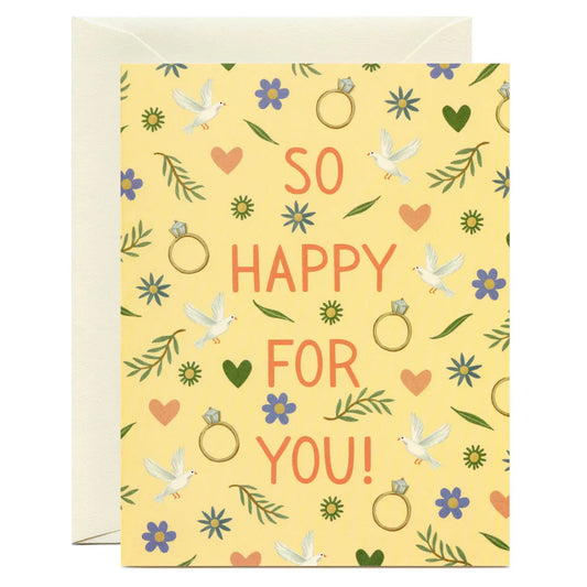 So Happy For You Card