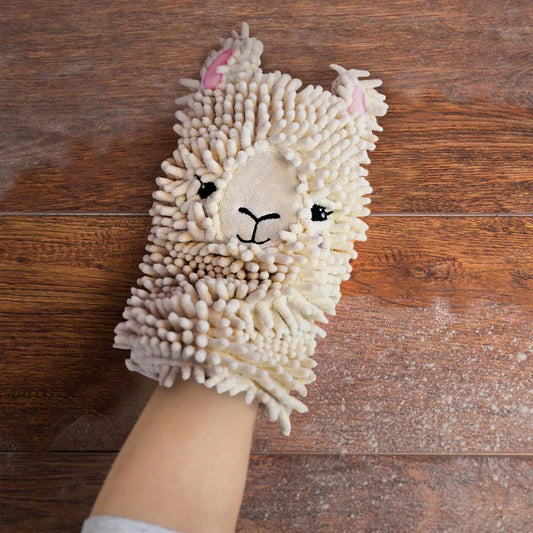 Spit Shine - Llama Duster Mitt