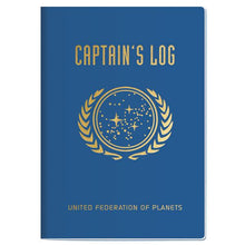 Load image into Gallery viewer, Star Trek Captain&#39;s Log Notebook
