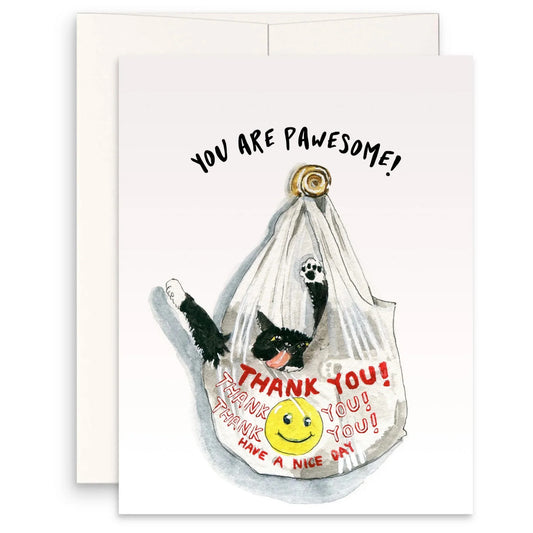 Thank You Bag Cat