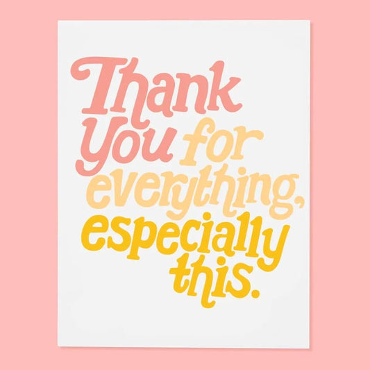 For Everything Card