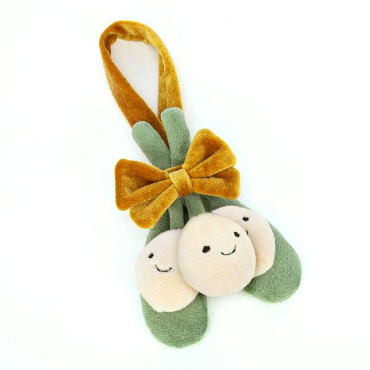 Jellycat Amuseable Cream Mistletoe  - Discontinued in 2024