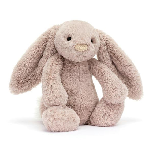 Jellycat Luxe Bashful Rosa Bunny Original (Medium) - Front & Company: Gift Store