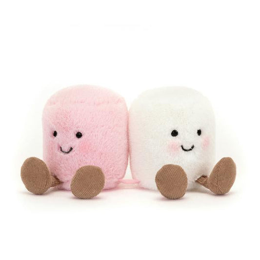 Jellycat Amuseable Pink And White Marshmallows