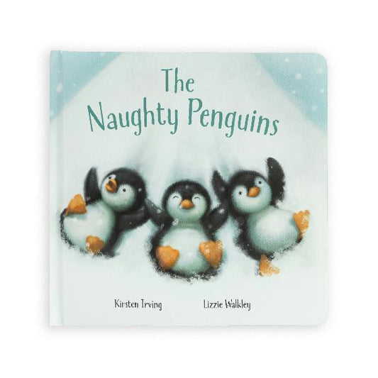 Jellycat Naughty Penguins Book, The
