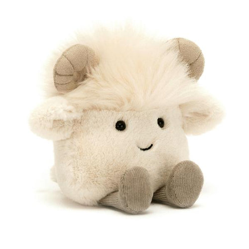 Jellycat Amuseabean Ram - Front & Company: Gift Store