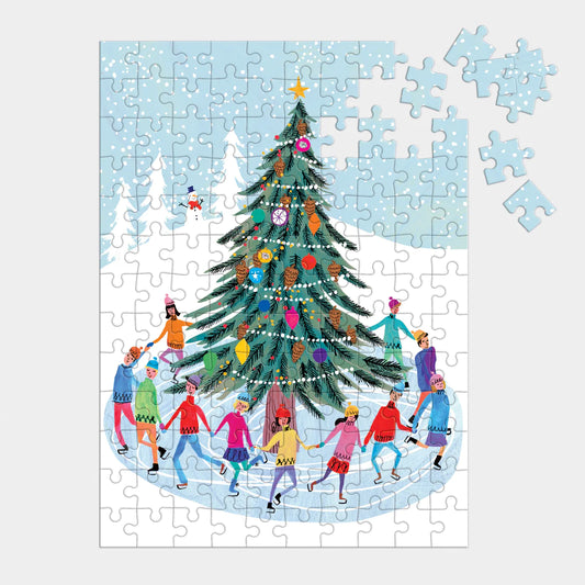 Tree Skaters 130 Pc Puzzle Orn