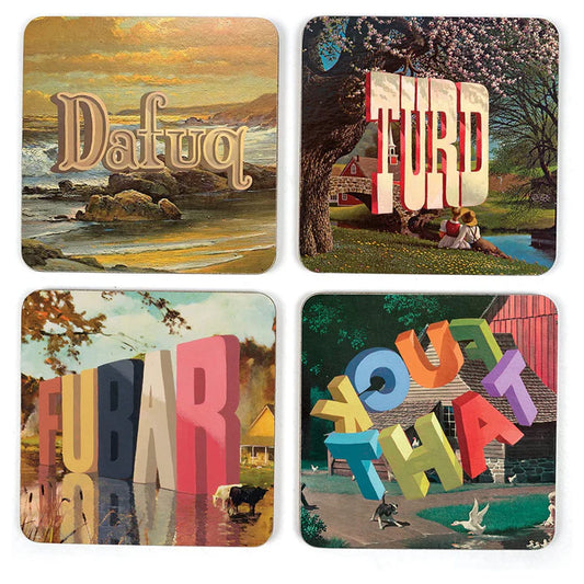 Coaster Set - Wayne White