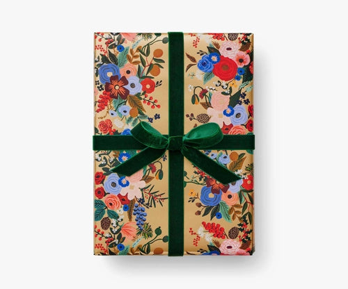 Holiday Garden Party Wrapping Roll