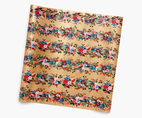 Holiday Garden Party Wrapping Roll