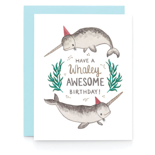 Whaley Awesome Birthday – Greeting Card