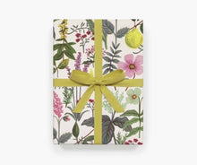 Load image into Gallery viewer, Rifle Paper Co - Herb Garden Wrapping Sheets Sheets Roll of 3
