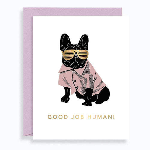 Good Job Human A2 Single Card - Front & Company: Gift Store