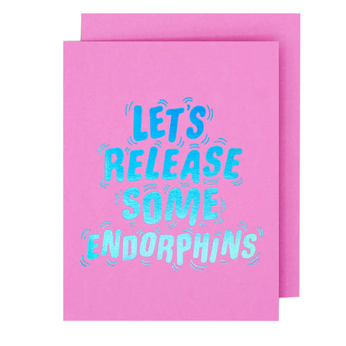 Release Endorphins Love Card - Front & Company: Gift Store